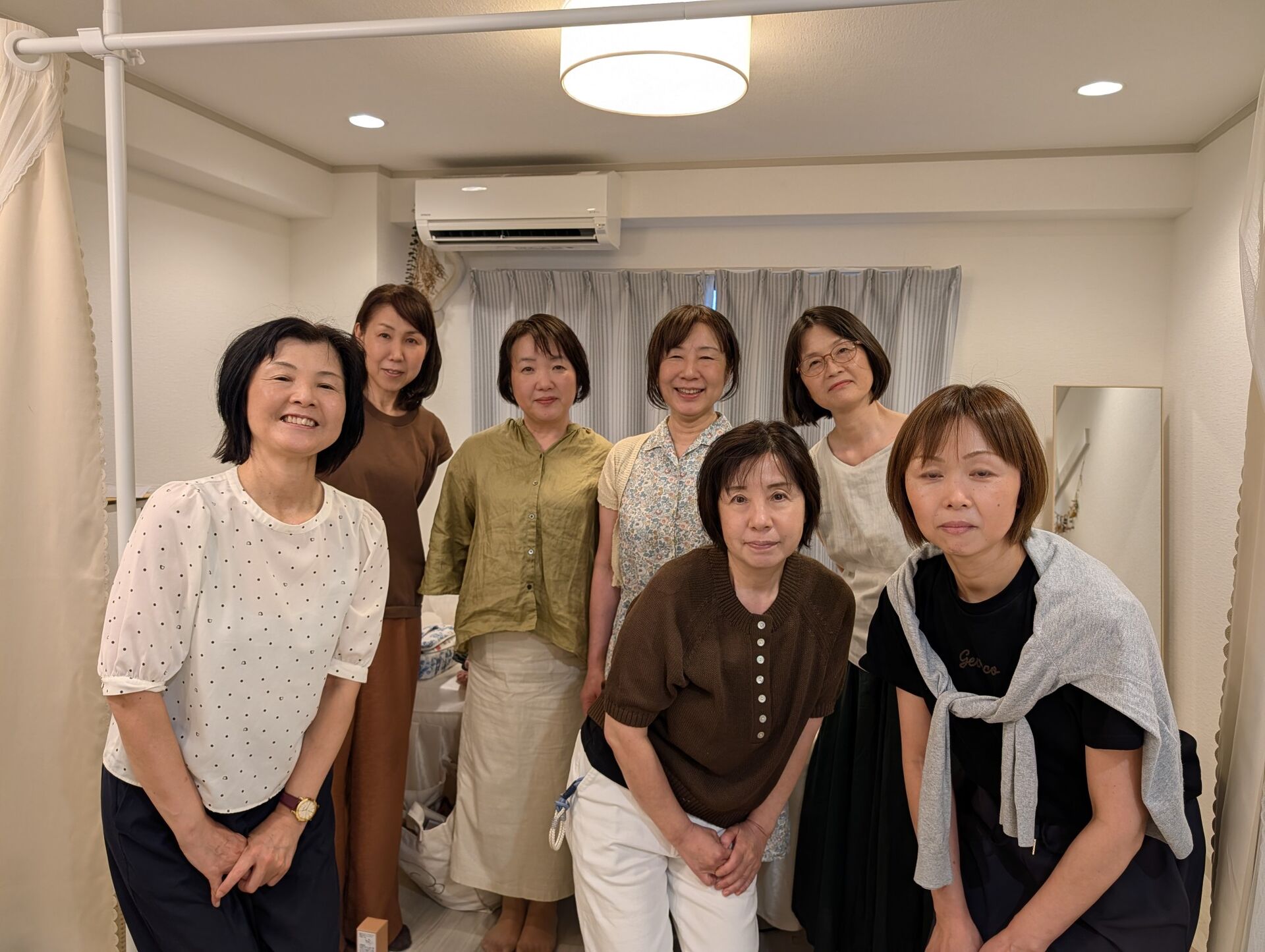 50代からのスキンケア＋プチメイクレッスンin芦屋♯あざみ野エステたるみ肌改善